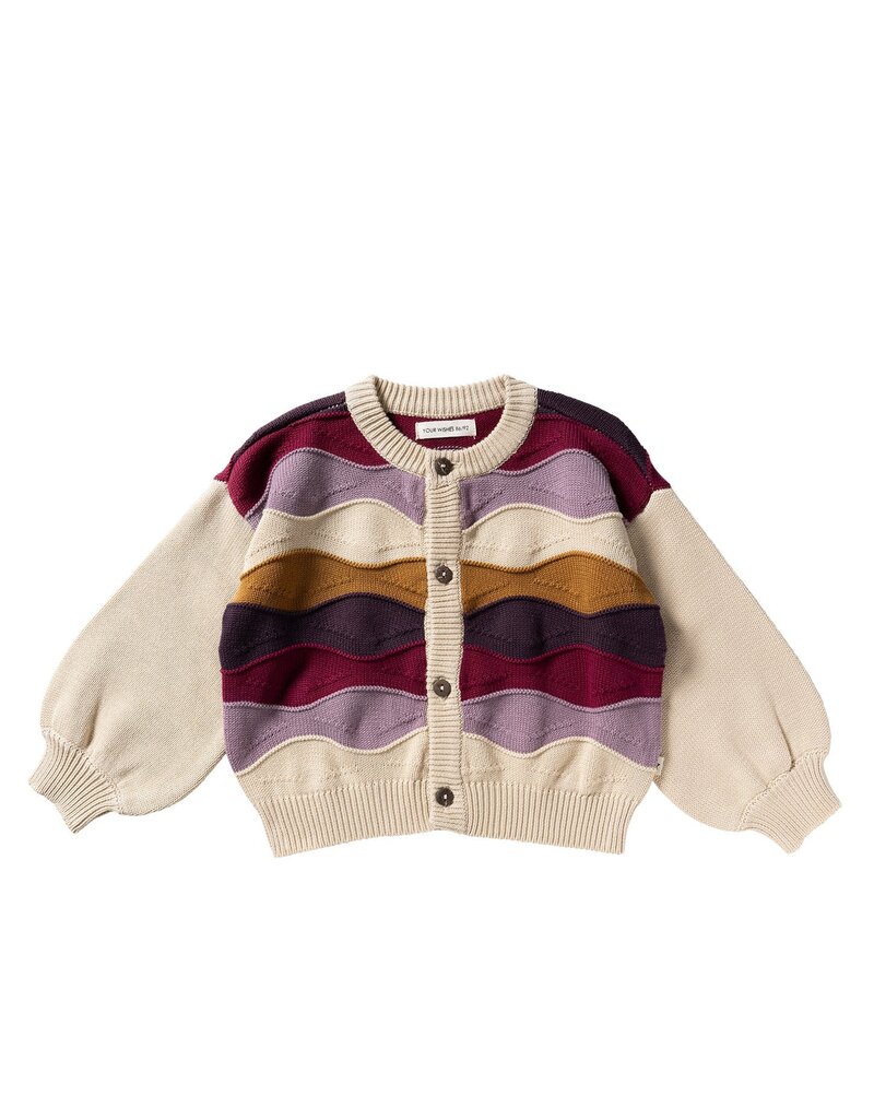Your Wishes Baby & Peuter kleding Your Wishes Cardigan Patchwork | Multicolor