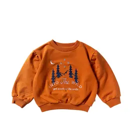 Your Wishes Baby & Peuter kleding Your Wishes Into The Wild | Sweater | Bombay Brown