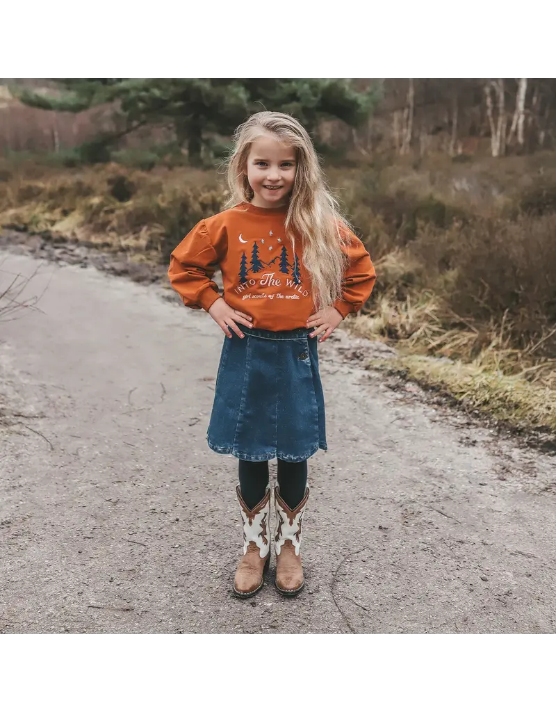 Your Wishes Baby & Peuter kleding Your Wishes Into The Wild | Sweater | Bombay Brown