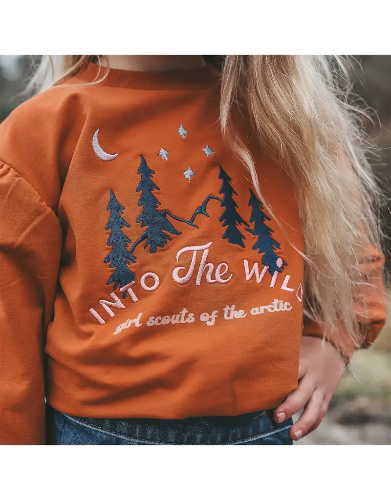 Your Wishes Baby & Peuter kleding Your Wishes Into The Wild | Sweater | Bombay Brown