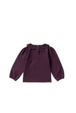 Your Wishes Baby & Peuter kleding Your Wishes Single Jersey | Collar Longsleeve | Plum Perfect