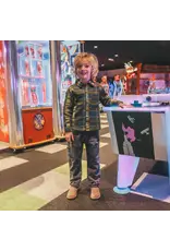 Your Wishes Baby & Peuter kleding Your Wishes Waffle Check | Relaxed Longsleeve | Olive Branch