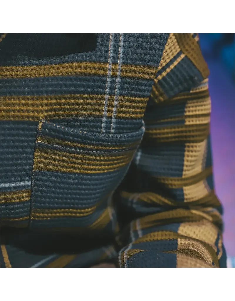 Your Wishes Baby & Peuter kleding Your Wishes Waffle Check | Relaxed Longsleeve | Olive Branch