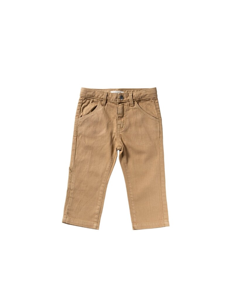 Your Wishes Baby & Peuter kleding Your Wishes Stretch Twill | Worker Pants | Chai