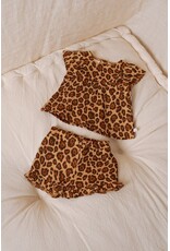 Feetje Baby Feetje Meisje - Top + short mousseline AOP - Summer Woven - Camel  - 5270045