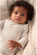 Feetje Baby Feetje longsleeve rib met streep - Honey Bear - Zand   51602681