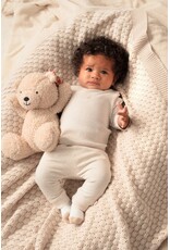 Feetje Baby Feetje longsleeve rib met streep - Honey Bear - Zand   51602681