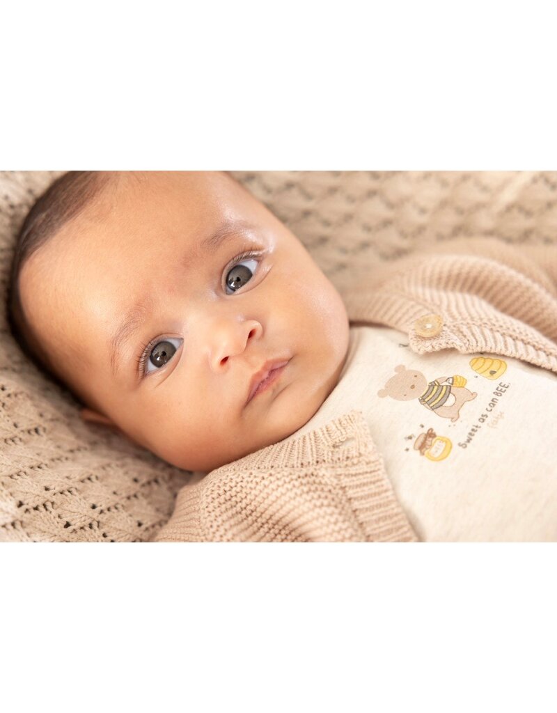 Feetje Baby Feetje longsleeve  - Honey Bear - Offwhite   51602683