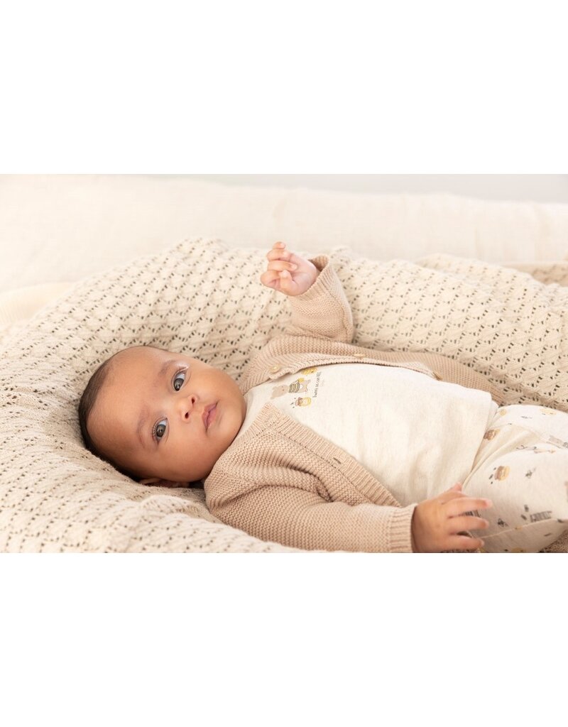 Feetje Baby Feetje longsleeve  - Honey Bear - Offwhite   51602683