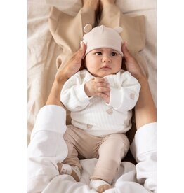 Feetje Baby Feetje broek Rib - Honey Bear  - Zand