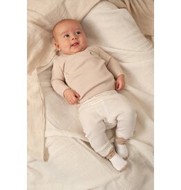 Feetje Baby Broek Rib gestreept- Honey Bear - Zand