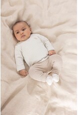 Feetje Baby Feetje longsleeve rib gestreept - Elephant - mint - 51602696