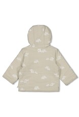 Feetje Baby Feetje omkeerbaar jasje met capuchon - Elephant - Mint  - 51800361
