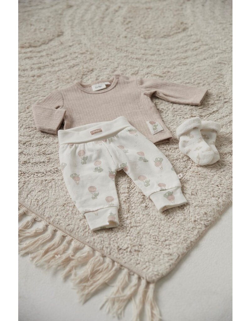 Feetje Baby Feetje broek rib gestreept - Elephant - Mint groen - 52202472