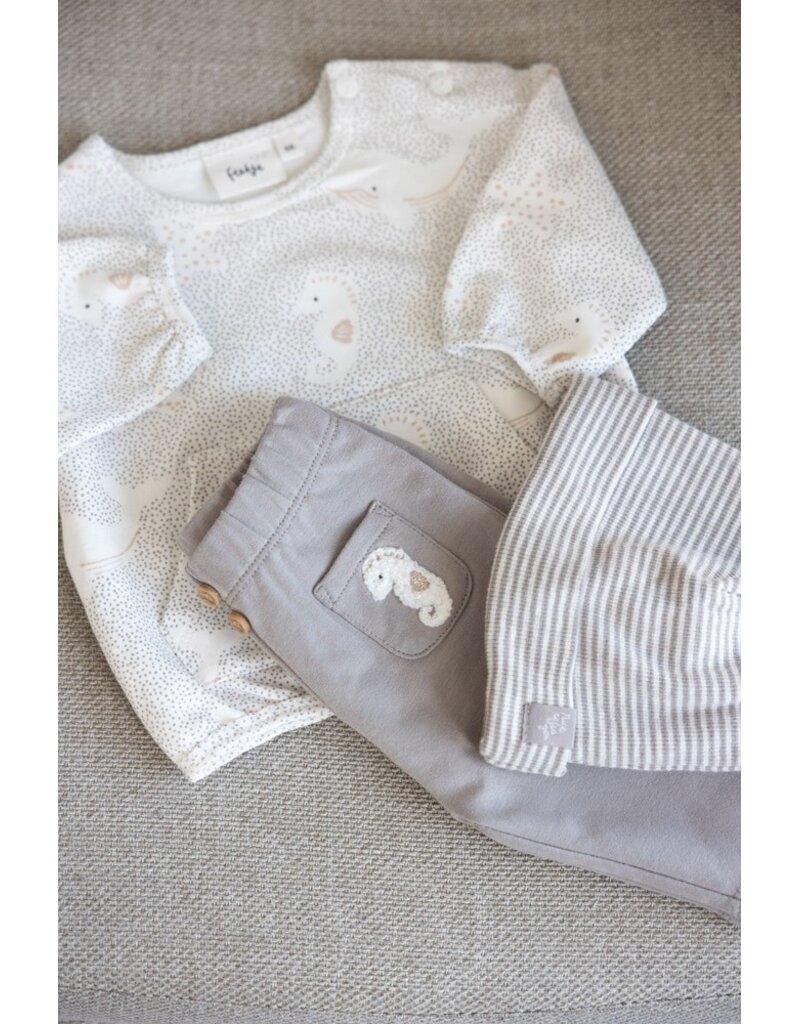 Feetje Baby Feetje broek - Sea Sweeties - Grijs - 52202467