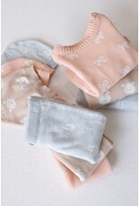 Feetje Baby Feetje broek gebreid AOP - The Knits - Zand melange - 52202532