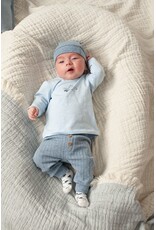 Feetje Baby Feetje jongen broek rib - Blue Ocean - Blauw melange -52202493