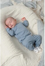 Feetje Baby Feetje jongen broek rib - Blue Ocean - Blauw melange -52202493