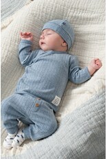 Feetje Baby Feetje jongen broek rib - Blue Ocean - Blauw melange -52202493