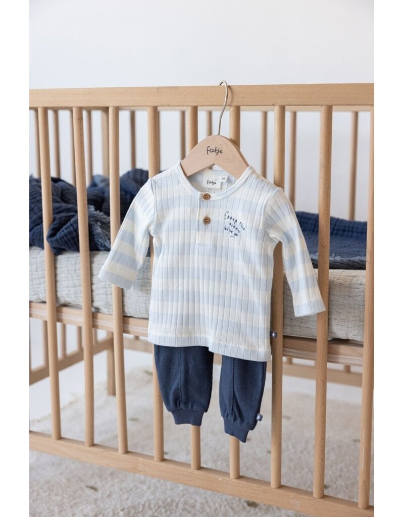 Feetje Baby Feetje jongen broek - Blue Ocean - indigo - ZEI Lifestyle