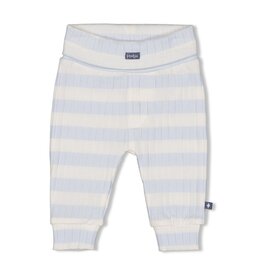 Feetje Baby Feetje jongen broek rib gestreept - Blue Ocean - Blauw