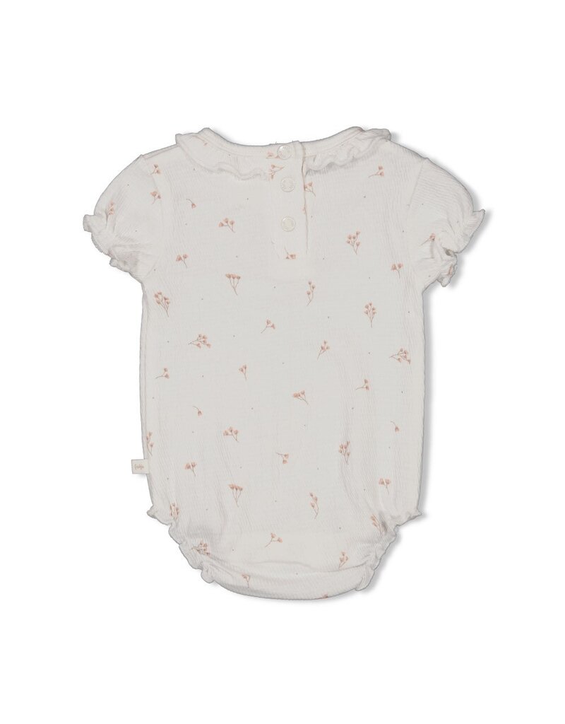 Feetje Baby Feetje meisje romper AOP - Delicate Flower - Offwhite - 50200259