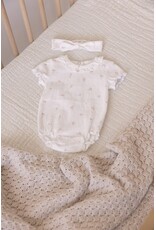 Feetje Baby Feetje meisje romper AOP - Delicate Flower - Offwhite - 50200259