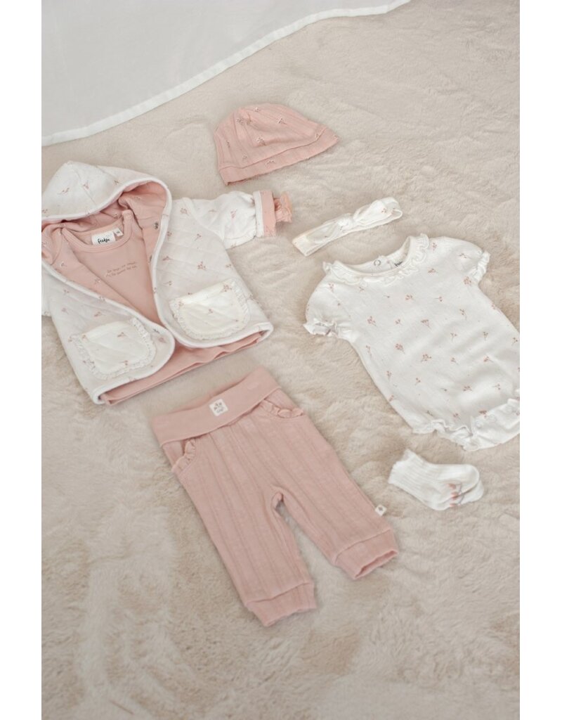 Feetje Baby Feetje meisje romper AOP - Delicate Flower - Offwhite - 50200259