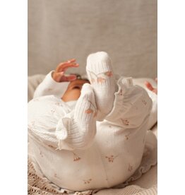 Feetje Baby Feetje meisje Sokken - Delicate Flower - Offwhite