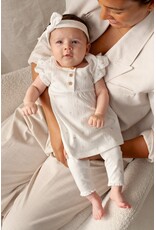 Feetje Baby Feetje jurk crinkle AOP - Delicate Flower - Offwhite - 51400579