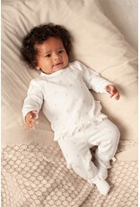 Feetje Baby Feetje meisje ruches crinkle AOP - Delicate Flower offwhite - 51602729
