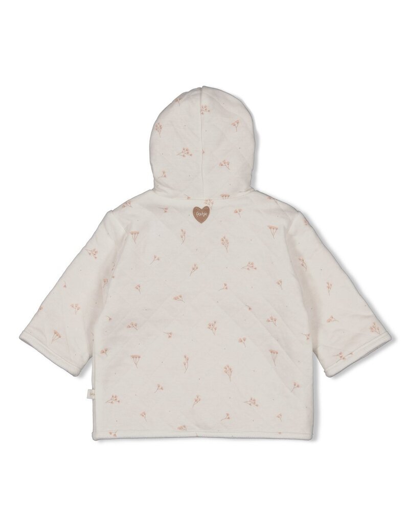 Feetje Baby Feetje meisje Omkeerbaar jasje met capuchon AOP - Delicate Flower - 51800362