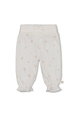 Feetje Baby Feetje meisje Broek crinkle - Delicate Flower - offwhite - 52202501