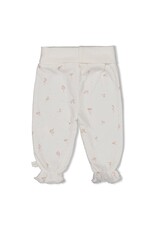 Feetje Baby Feetje meisje Broek crinkle - Delicate Flower - offwhite - 52202501