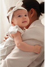 Feetje Baby Feetje meisje haarband crinkle - Delicate Flower - offwhite - 53100734