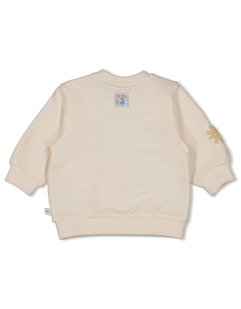 Feetje Baby Feetje jongen sweater relaxed - Sssiesta - Offwhite - 51602732