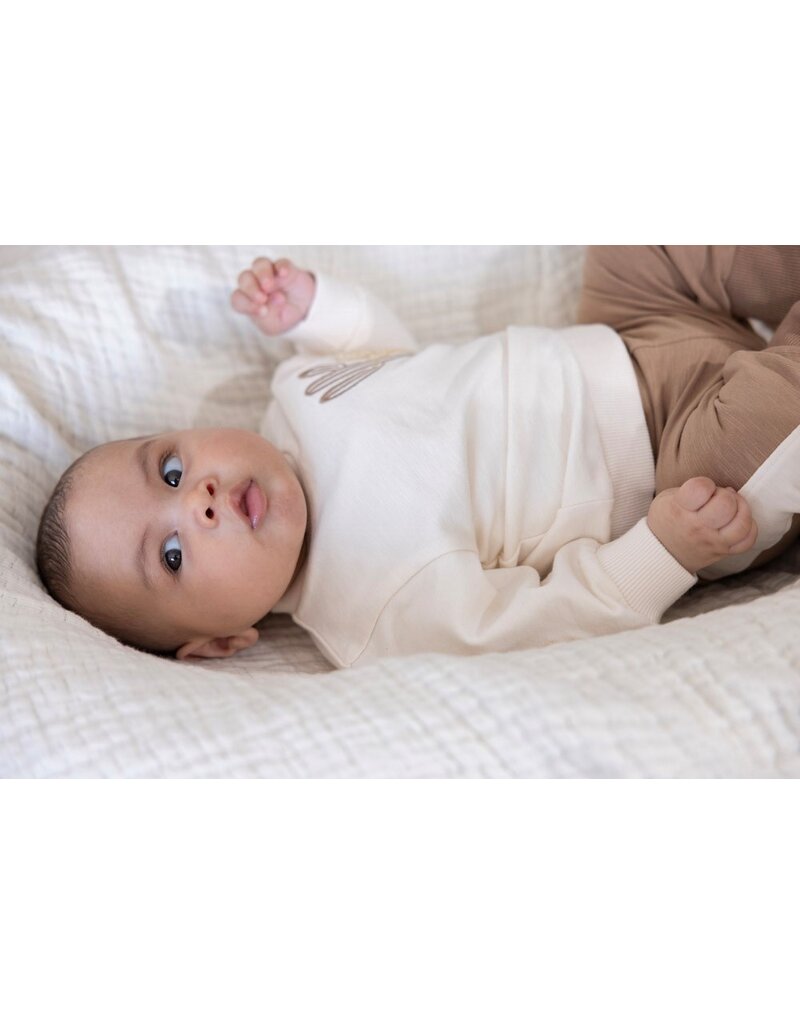 Feetje Baby Feetje jongen sweater relaxed - Sssiesta - Offwhite - 51602732
