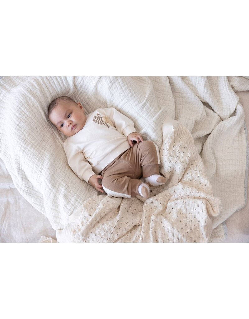 Feetje Baby Feetje jongen sweater relaxed - Sssiesta - Offwhite - 51602732