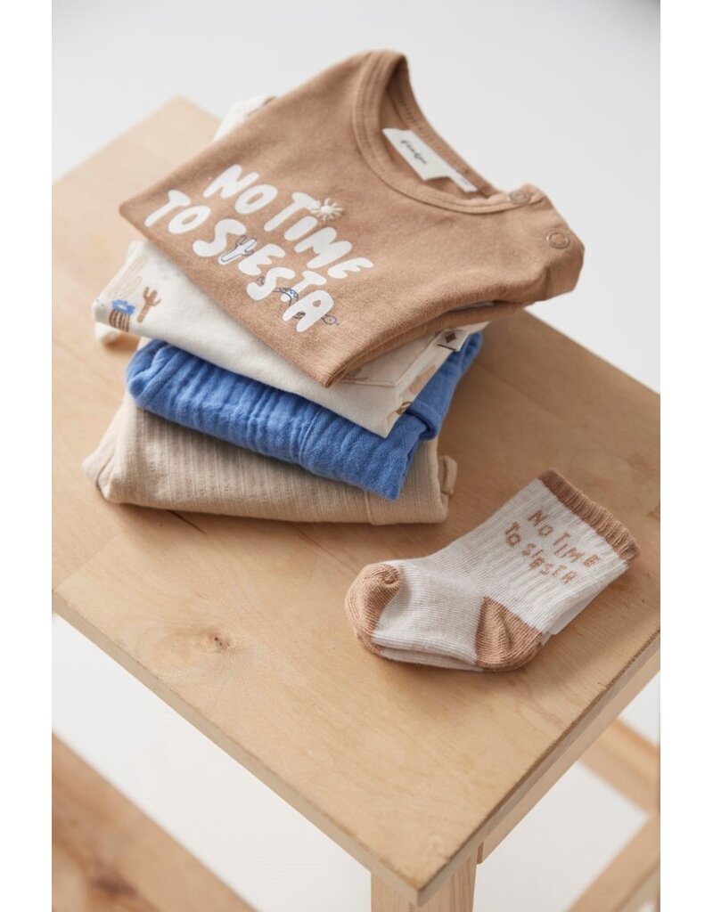 Feetje Baby Feetje jongen T-shirt - Sssiesta - Camel - 51700989