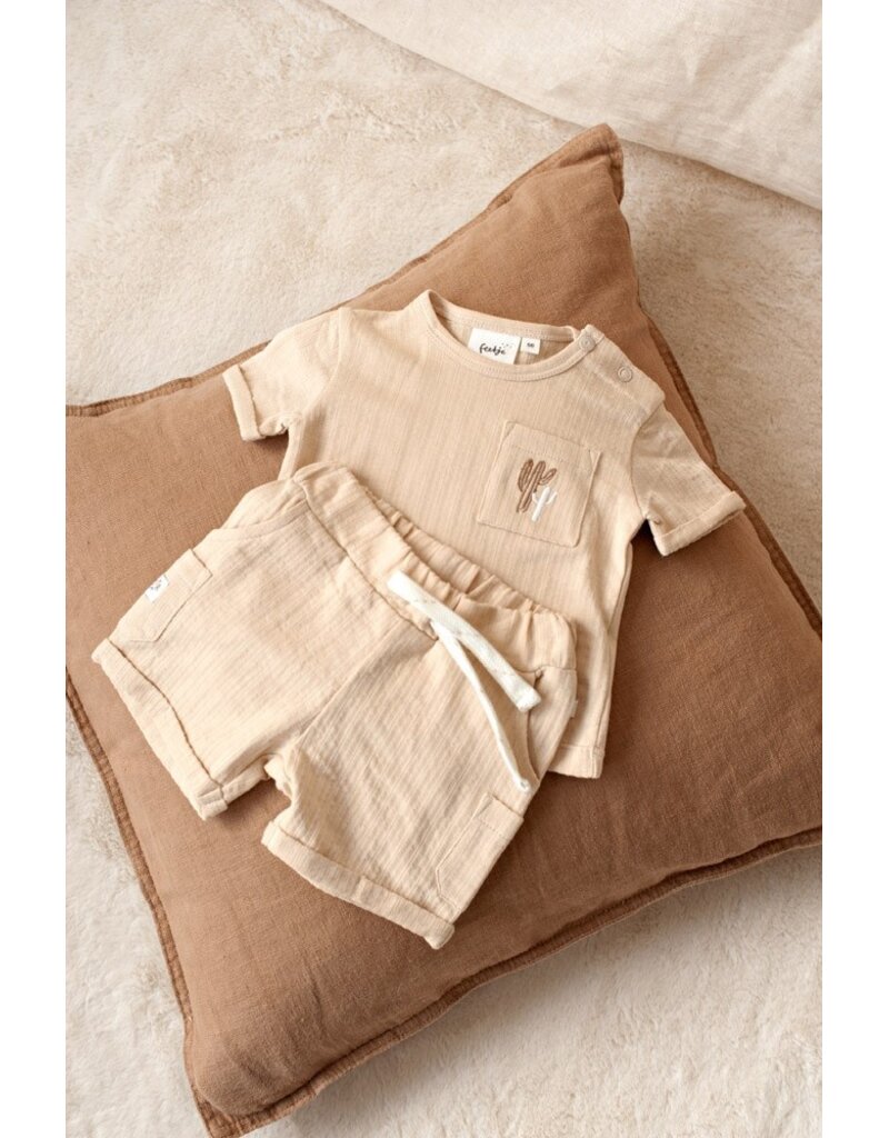 Feetje Baby Feetje jongen Short - Sssiesta - Zand - 52100463