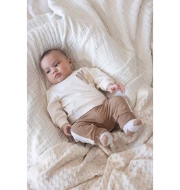 Feetje Baby Feetje jongen Broek zijstreep - Sssiesta - Zand