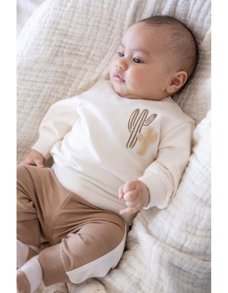 Feetje Baby Feetje jongen Broek met piping - Sssiesta - Zand - 52202543