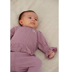 Feetje Baby Feetje meisje top ruches mousseline - Flower Ranch - Violet