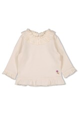 Feetje Baby Feetje meisje top met kraag - Flower Ranch - Offwhite - 51602718