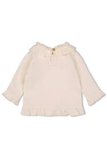 Feetje Baby Feetje meisje top met kraag - Flower Ranch - Offwhite - 51602718