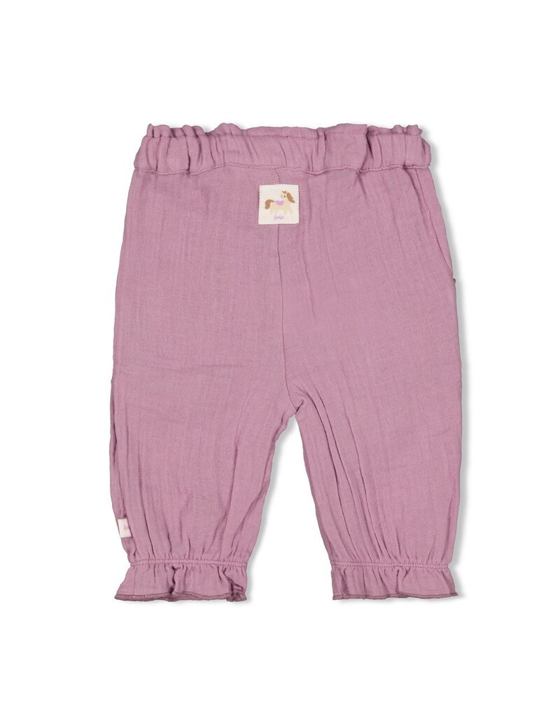 Feetje Baby Feetje meisje broek mousseline - Flower Ranch - Violet - 52202488
