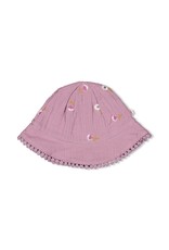 Feetje Baby Feetje zonnehoed mousseline - Flower Ranch - Violet - 52100728