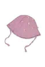 Feetje Baby Feetje zonnehoed mousseline - Flower Ranch - Violet - 52100728
