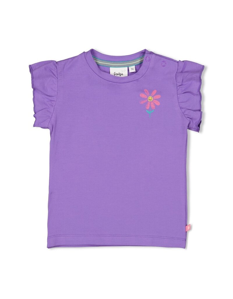 Feetje Baby Feetje meisje T-Shirt - Rolling into Spring - Paars - 51701029