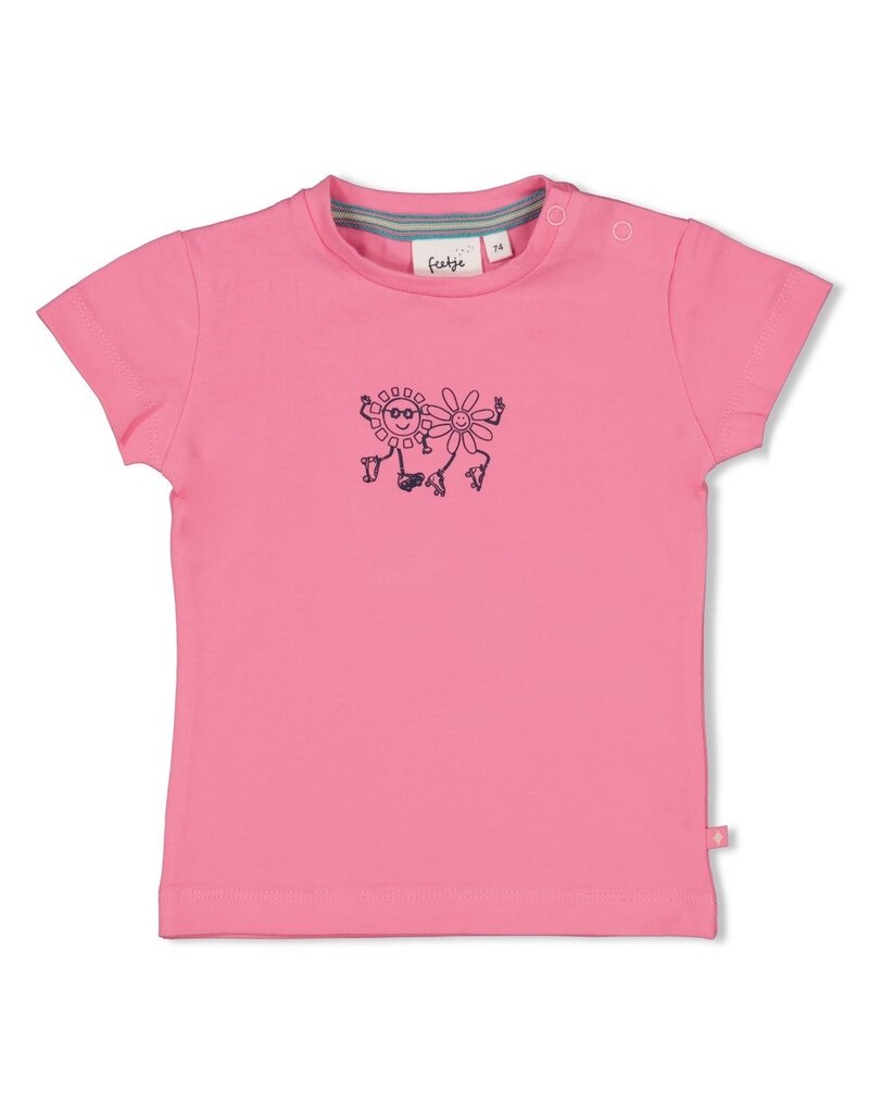 Feetje Baby Feetje meisje T-Shirt - Rolling into Spring - Roze - 51701031